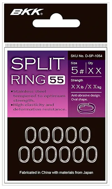 BKK Split Ring-55 #1 20pk 