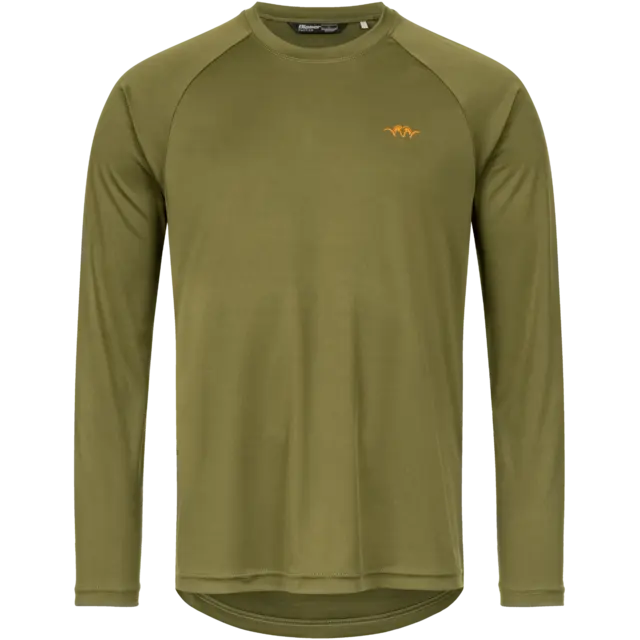 Blaser Functional Long SleeveShirt S Dark Olive 