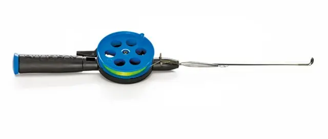 Blue Fox Isfiskesett BF 70 Ferskvann Isfiskesett med pimpel og påspolet sene 