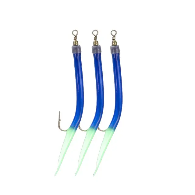 Søvik Gummimark Blå/selvlysende #6/0 3pk 