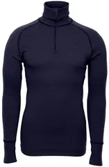 Brynje Arctic Zip Polo m/tommelgrep XS Navy - Tolags ventilerende undert&#248;y
