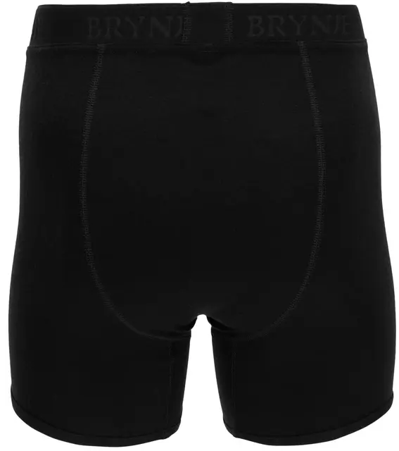 Brynje Classic Boxer-shorts Black S Boxer-shorts i merinoull 