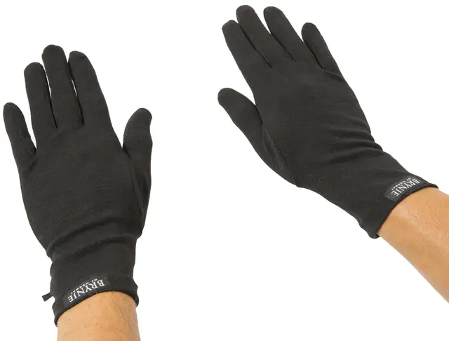 Brynje Classic Gloves, liners S Tynn vante i 80% Merinoull, 20% Polyamid 