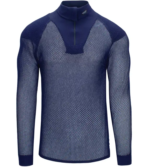 Brynje Super Thermo Zip Polo Navy S Super Thermo med innlegg 