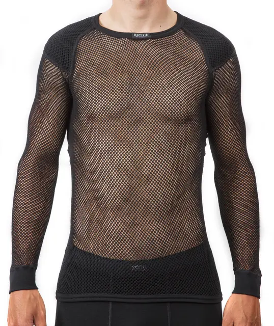 Brynje Wool Thermo Shirt S Trøye med rund hals, lang arm og innlegg 