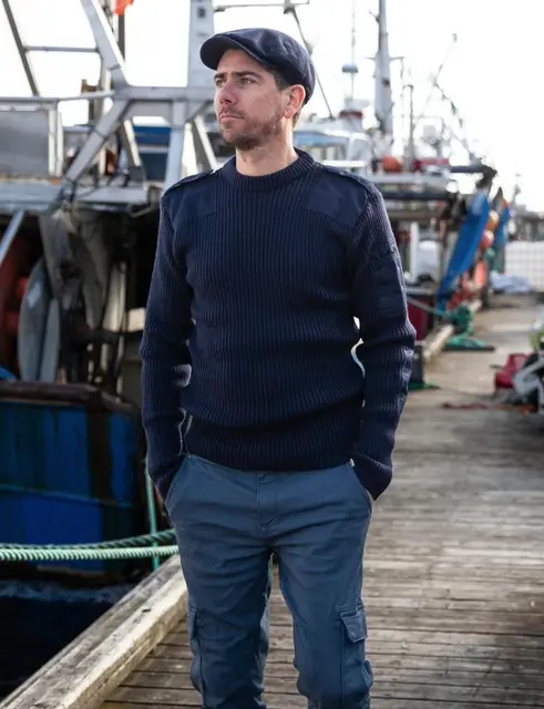 Bråtens Nato Genser Marine XS Klassisk natogenser i ull og polyester 