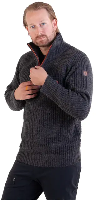 Bråtens Villmark Genser Grå XS God og varm allsidig genser 