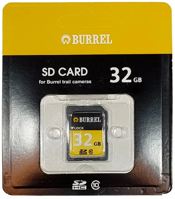 Burrel 32GB SDHD minnekort 