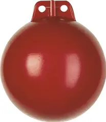 Plastkule 8&quot; R&#248;d Bl&#229;se til garn