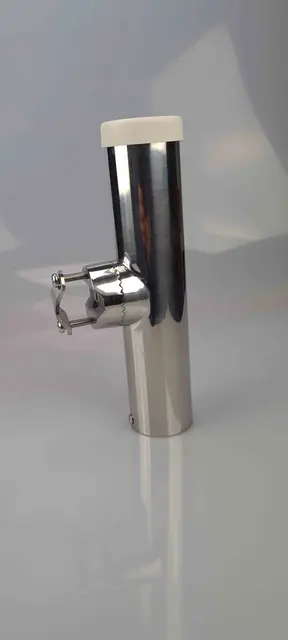 C.A.L Rustfri 304 fiskestangholder For rekke/pulpit 19-25 mm 