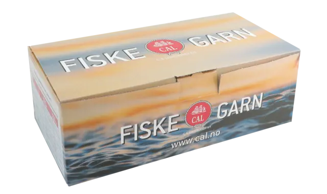 CAL Ferskvannsgarn Grå 19mm Garn til ferkvannsfiske 25mx1,5m 