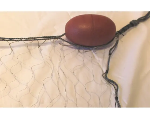 Makrellgarn 37mm/1,5x4 27,5mx10msk hm gr Håndmontert makrellgarn 