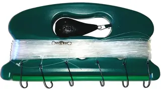 CAL Makrellharpe Komplett Makrellharpe med sorte kroker og lodd