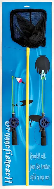 Bryggefiskesett CAL Krabbefiskesett til barna 