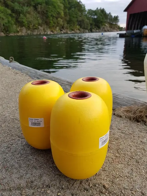 CAL Flottør PVC 190x143mm Oppdrift til teiner og garn 