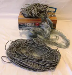 CAL Ferskvannsgarn Gr&#229; 31mm Garn til ferkvannsfiske 50m x 1,5m