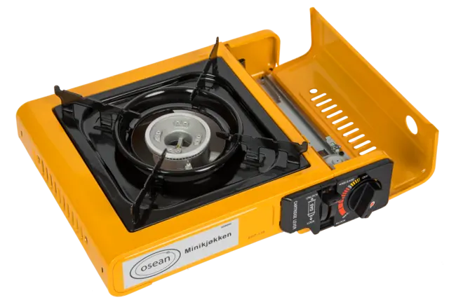 Osean Minikjøkken med 4 gassbokser 2300w minikjøkken og 4x220g gassbokser 