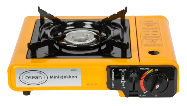 Osean Minikjøkken med 4 gassbokser 2300w minikjøkken og 4x220g gassbokser 