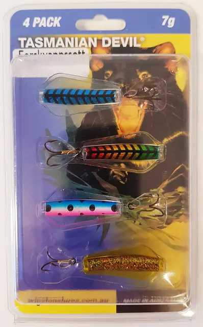 Tasmanian Devil Ferskvann Sluksett 4-pack med de beste Tasmanian Devil 