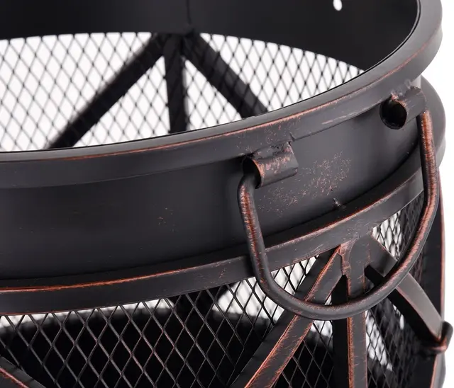 CAL Utepeis/Bålpanne 42x53cm Dekorativ Utepeis/Bålpanne 