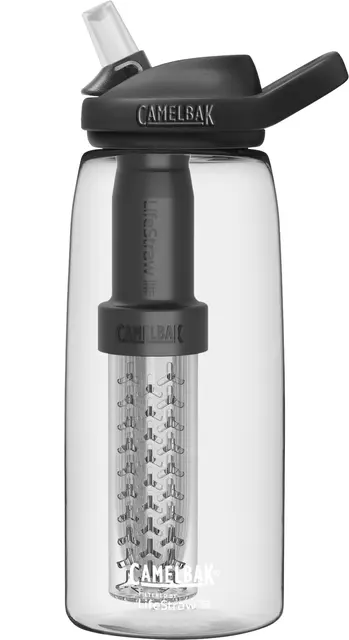 Camelbak Eddy+ LifeStraw 1L Clear Drikkeflaske med rensefilter 