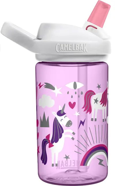 CamelBak Eddy+ Kids Bottle 0,4L Drikkeflaske, Enhjørning Fest 