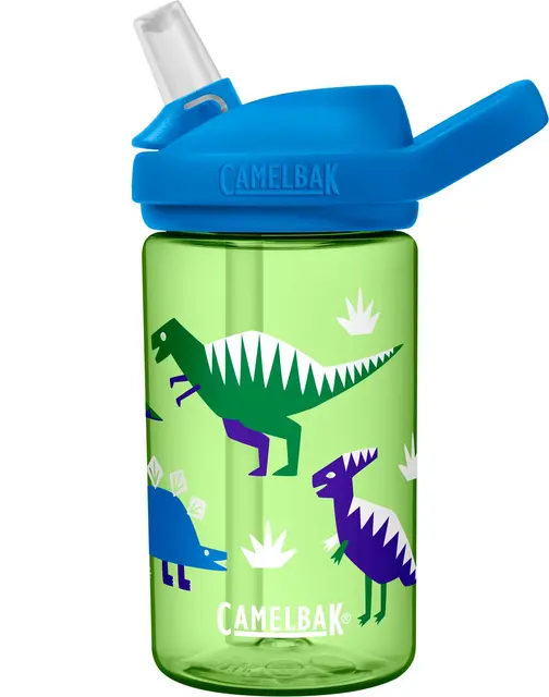 CamelBak Eddy+ Kids Bottle 0,4L Drikkeflaske, Hip Dinosaur 
