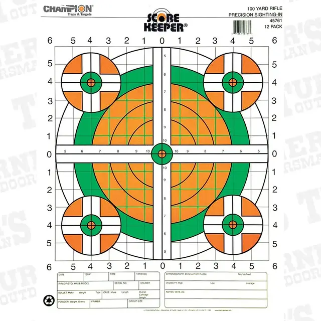Champion Innskyting Skive 5 Blinker 12 pack 