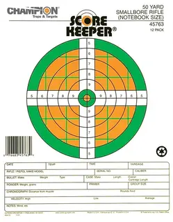 Champion Score Keeper 12-pack med innskytningsblinker i A4