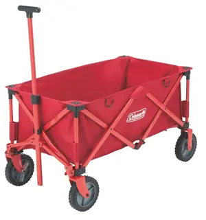 Coleman Folding Outdoor Wagon Sv&#230;rt praktisk trallevogn