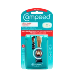 Compeed Sport Gnags&#229;rplaster for h&#230;len Gir trykkavlastning og smertelindring