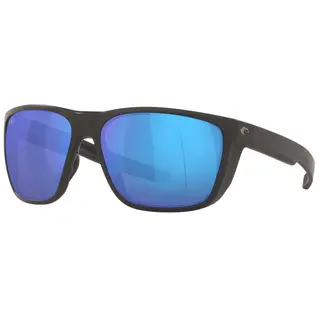 Costa Del Mar Ferg Matte Black Blue Mirror 580P (plast)