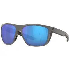 Costa Del Mar Ferg Shiny Grey Blue Mirror 580P (plast)