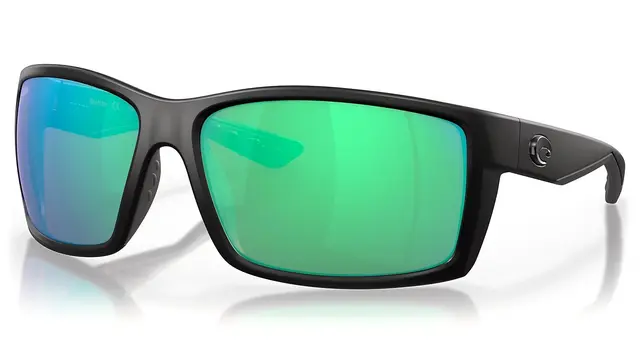 Costa Del Mar Reefton Pro Matte Black Green Mirror 580G 
