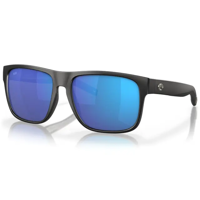 Costa Del Mar Spearo XL Matte Black Blue Mirror 580P (plast) 
