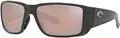 Costa Del Mar Blackfin Pro Matte Black/Copper Silver Mirror 580G