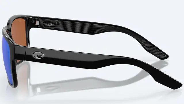 Costa Del Mar Paunch Black Green Mirror 580P 