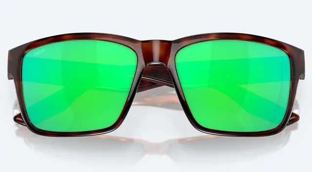 Costa Del Mar Paunch Tortoise Green Mirror 580P 