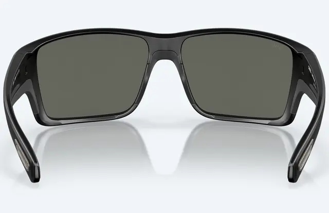 Costa Del Mar Reefton Pro Matte Black Gray Silver Mirror 580G 