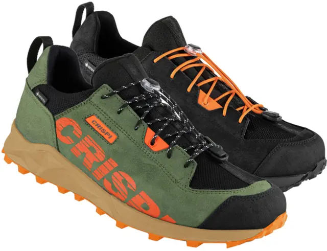 Crispi Attiva Low GTX Birch/Orange 36 Med Gore-Tex og Vibram såle 