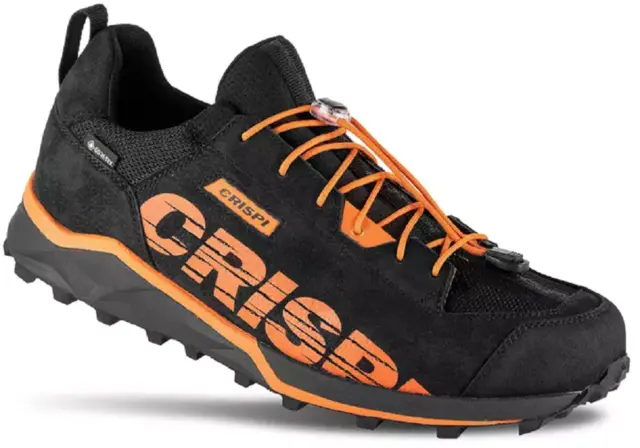 Crispi Attiva Low GTX Black/orange 36 Med Gore-Tex og Vibram såle 