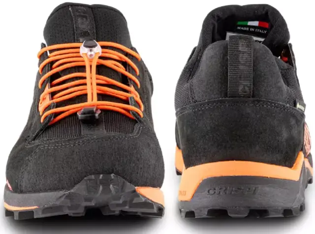 Crispi Attiva Low GTX Black/orange 36 Med Gore-Tex og Vibram såle 