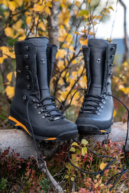 Crispi Hunter EVO GTX Sort/Orange 36 Stabil og lett jaktstøvel med Gore-Tex 