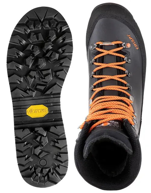 Crispi Titan NW Sort/Orange 39 Stabil og lett jaktstøvel med Gore-Tex 