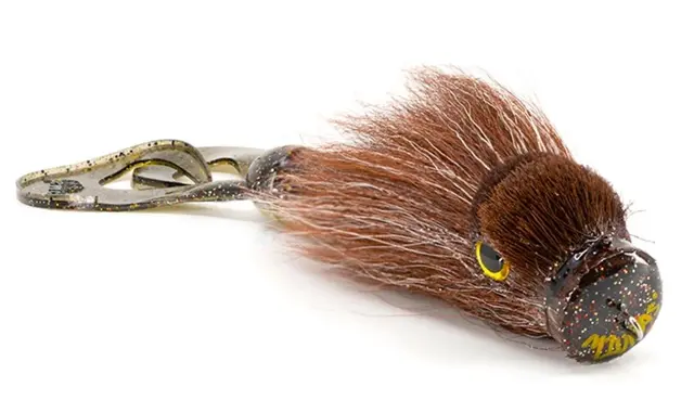 Miuras Mouse Mini 20cm Baby Brown Uimotståelig og lokkende for gjedder 