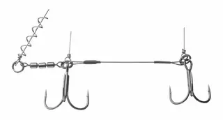 Daiwa Prorex Screw-In 7x7 Stinger Komplett stinger til softbaits