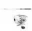 Daiwa Silvercast Tele 6&#39;/Silvercast 100 Teleskopstang og snelle - 10-30g