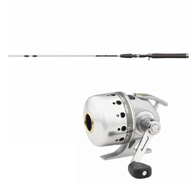 Daiwa Silvercast Tele 6'/Silvercast 120 Teleskopstang og snelle - 10-30g 