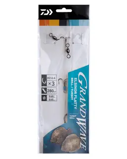 Daiwa Grand Elsinor Rig Brill-Turbot #2 Flyndre tackle #2,#6,#6