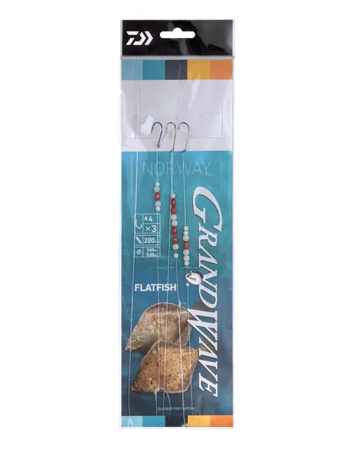 Daiwa Grand Norway Rig Flattfish Båtfiske tackle #4 